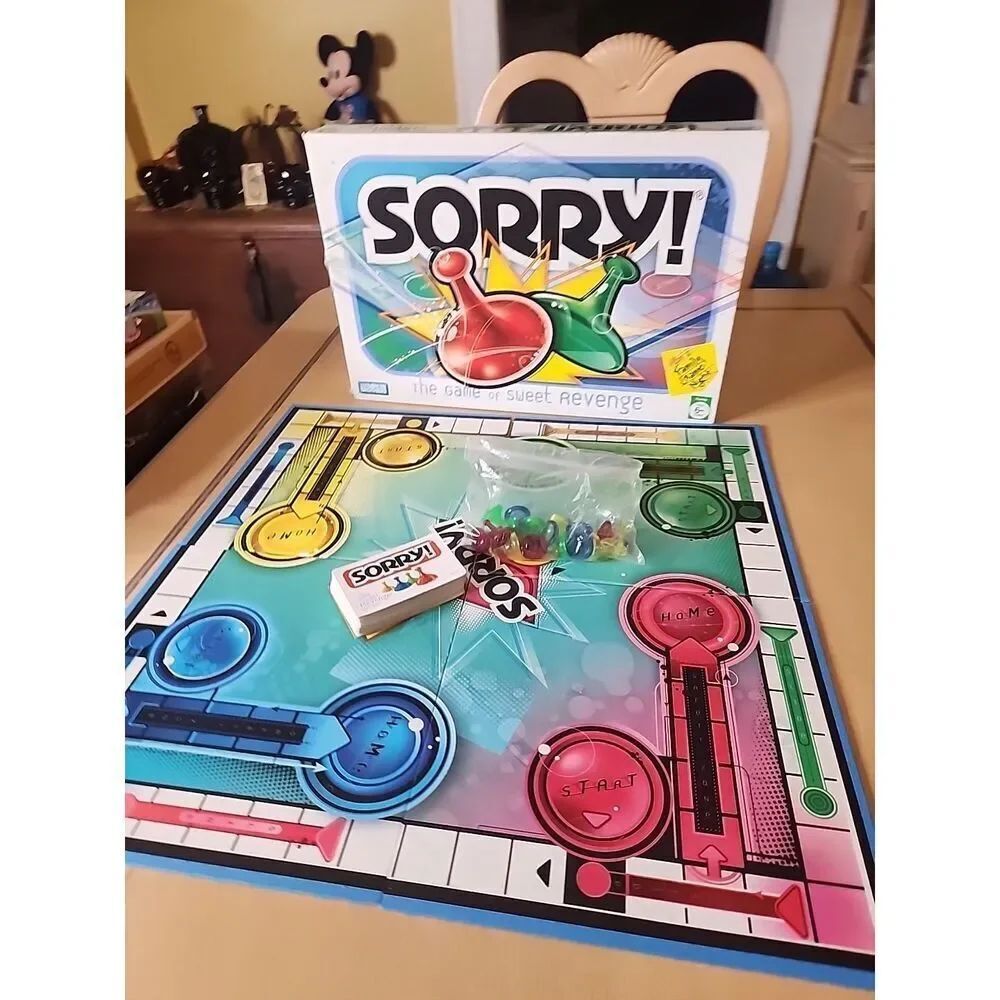 Sorry The Game of Sweet Revenge Boardgame 2005